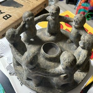 Mexico Folk Art Candle Holder.